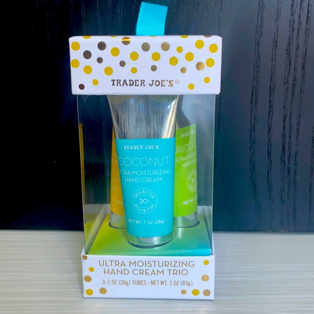 Trader Joe’s ultra moisturizing hand cream trio